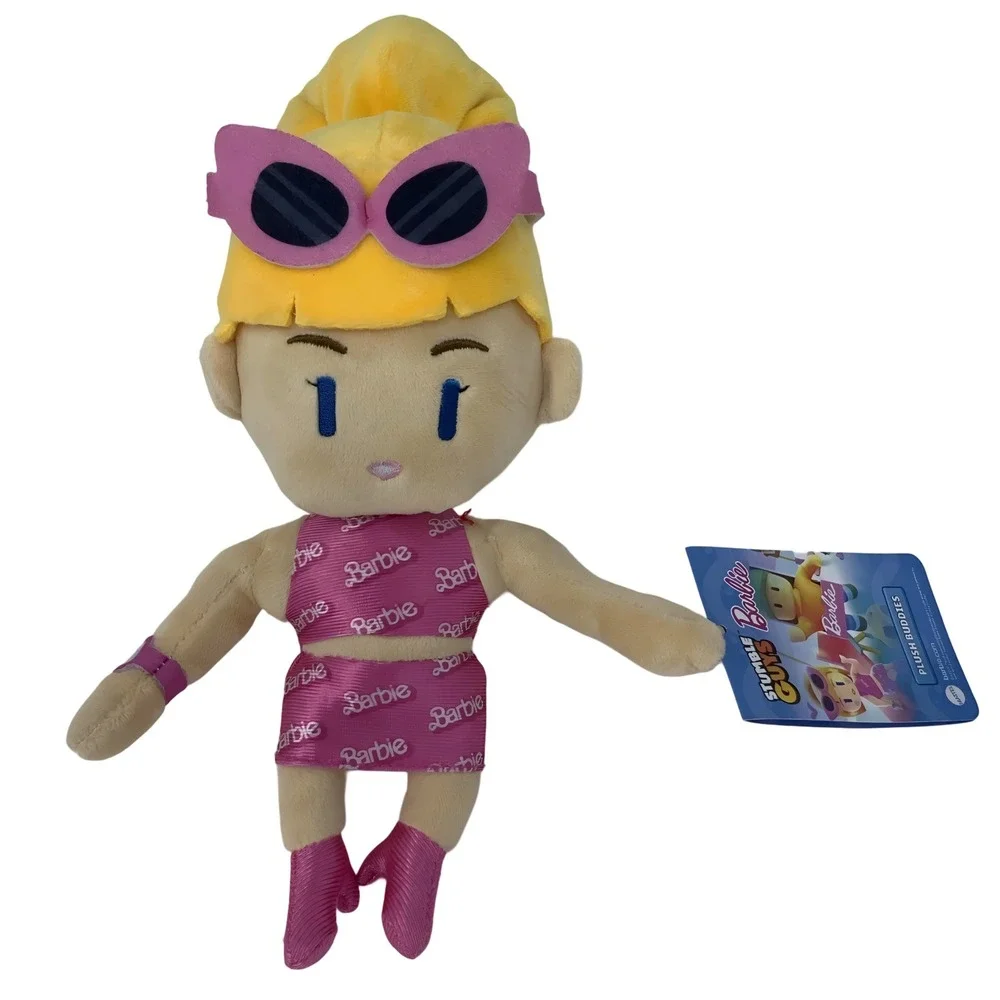 Original Tag! Stumble Guys Barbie‎ Limited Edition Plush Buddy Mattel Pink 2024